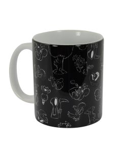 Ruthe: Tasse - Wimmelbild schwarz