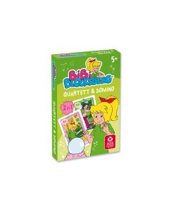 Bibi Blocksberg: Quartett & Domino (Kartenspiel)