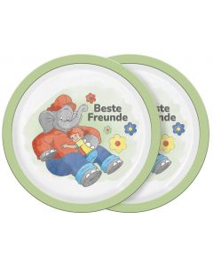 Benjamin Blümchen: 2er Teller (grün)