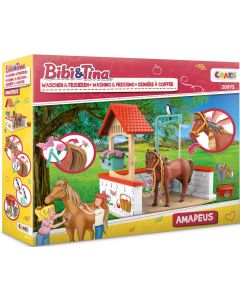 Bibi & Tina: Spiel-Set Waschplatz Amadeus