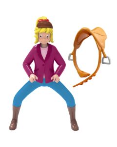 Bibi & Tina: Spielfigur Bibi reitend einzeln