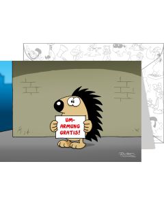 Ruthe: Grußkarte - Umarmung