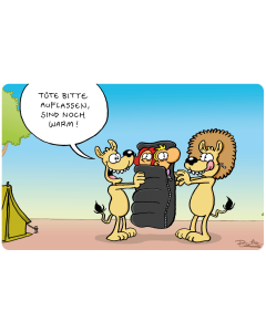 Ruthe: Frühstücksbrettchen - Tüte auflassen