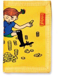 Pippi Langstrumpf: Kinder-Geldbörse (gelb)
