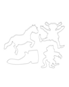 Pippi Langstrumpf: Ausstechfiguren