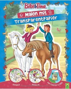 Bibi & Tina: Malen mit Transparentpapier