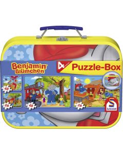 Puzzle-Box - im Metallkoffer