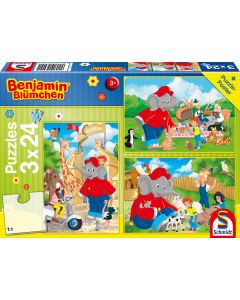 Benjamin Blümchen: Im Zoo - 3x 24 Teile