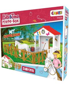 Bibi & Tina: Spiel-Set Sabrina mit Pferde-Box