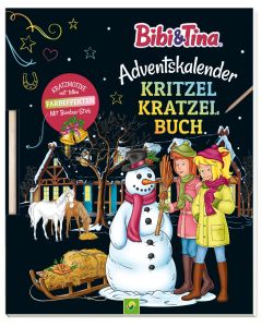 Bibi & Tina: Adventskalender Kritzel-Kratzel-Buch
