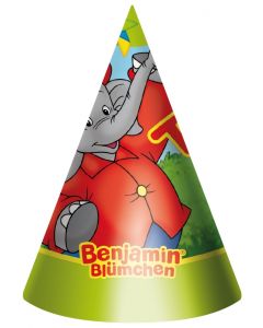 Benjamin Blümchen: 10er Partyhüte
