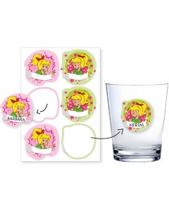 Bibi Blocksberg: 6er Namens-Sticker