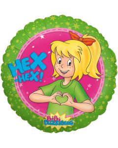 Bibi Blocksberg: Folienballon Motiv Hex-Hex