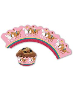 Bibi & Tina Cupcake-Deko