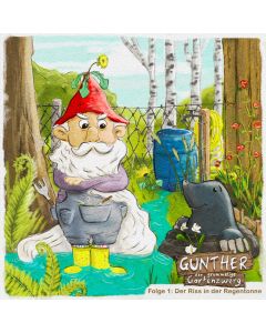Gunther der grummelige Gartenzwerg: Der Riss in der Regentonne (Folge 1)